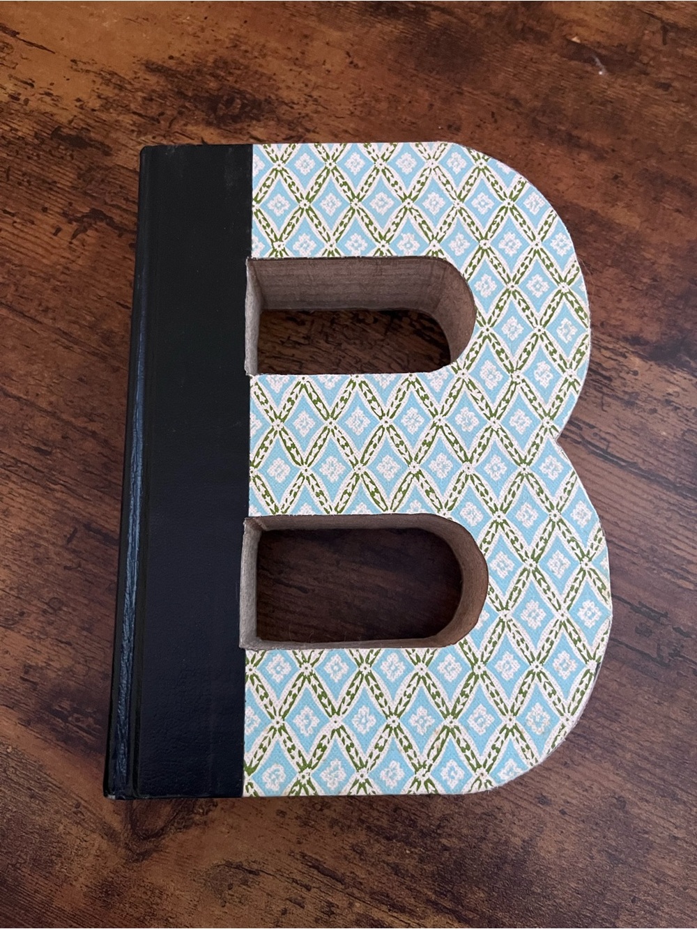 Book Lovers “B” Home Decor Accent